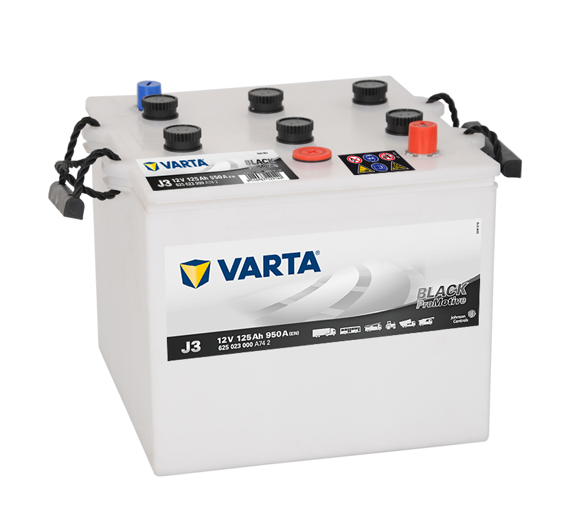 VARTA Promotive Black 625 023 000 A74 2