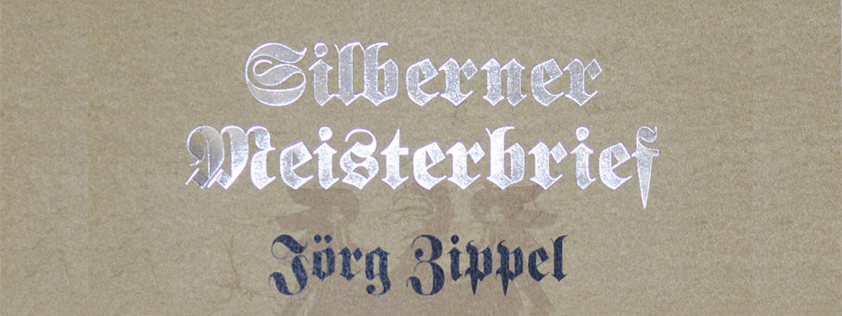 Nachtrag „silberner Meisterbrief“