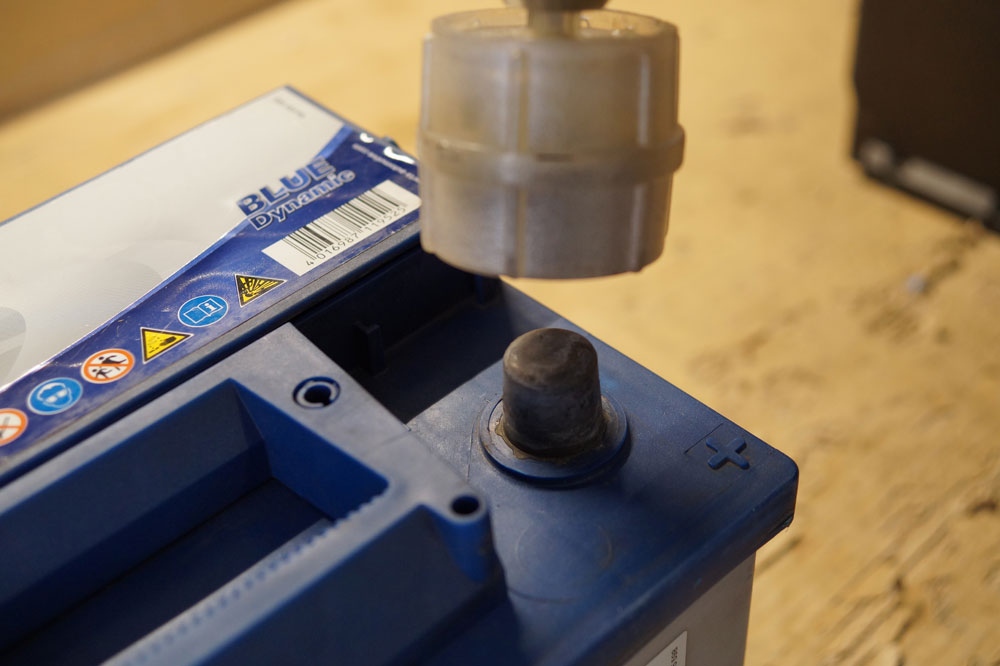 Maschineller Einsatz Polbürste