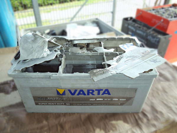 Batterien können explodieren
