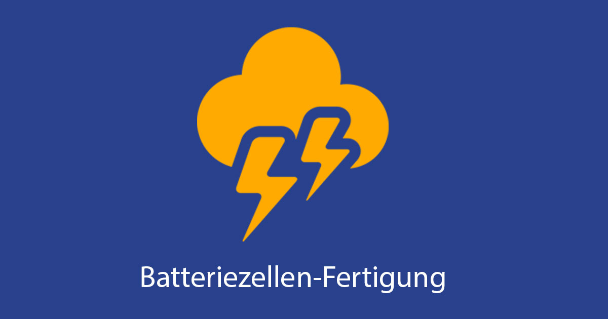 Keine Batteriezellen von deutschen Firmen